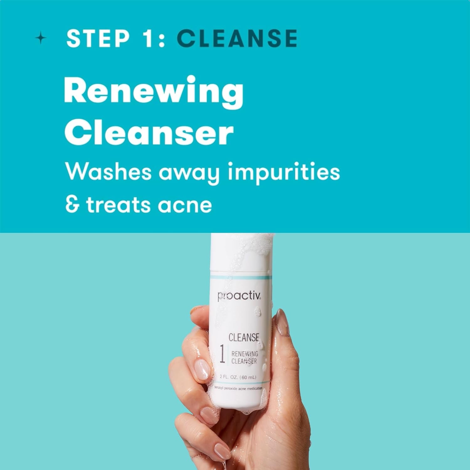 3 Step Acne Treatment - Benzoyl Peroxide Face Wash, Repairing Acne Spot Treatment for Face and Body, Exfoliating Toner - 30 Day Complete Acne Skin Care Kit