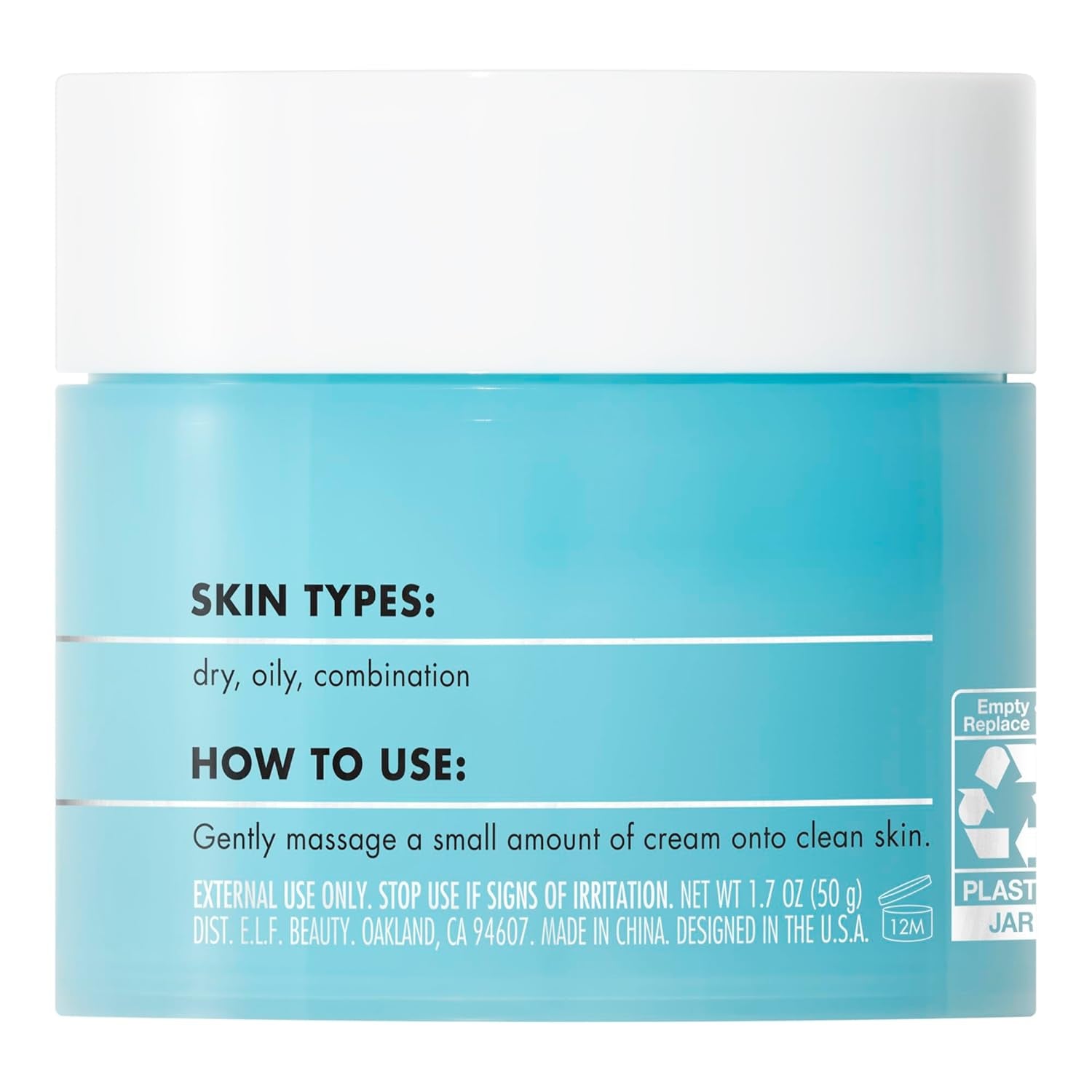 SKIN Holy Hydration! Face Cream, Fragrance Free, Smooth, Non-Greasy, Lightweight, Nourishing, Moisturises, Softens, Absorbs Quickly, Suitable for All Skin Types