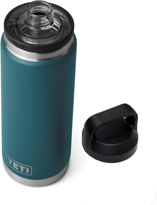 Rambler 26 Oz Bottle, Vacuum Insulated, Leakproof, Stainless Steel with Chug Cap