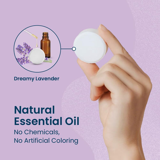 Aromatherapy Shower Steamers - 15 Pack Lavender, Ideal for Easter Gifts, Relaxation, Travel Essentials, and Self-Care.